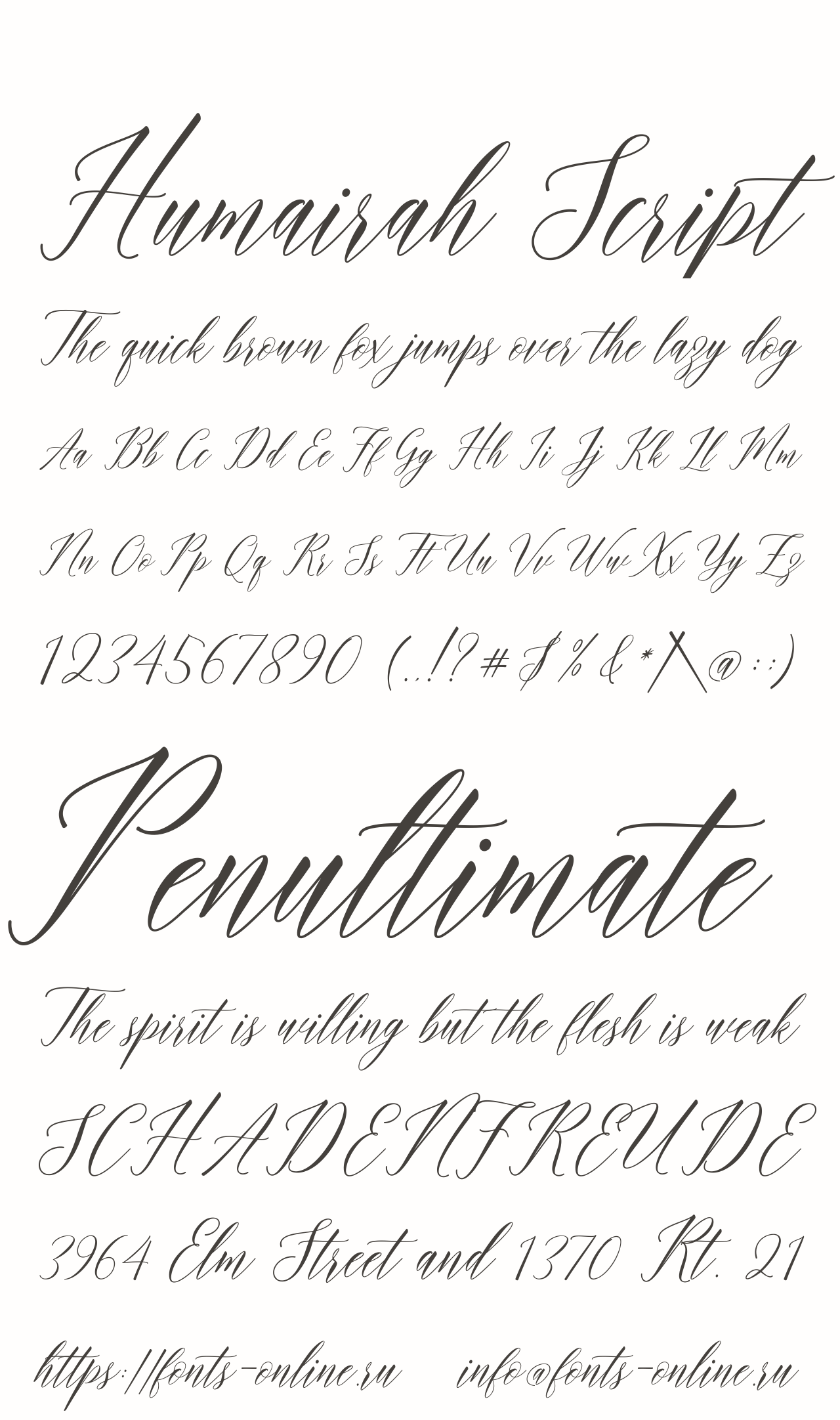 Humairah Script Free Font Download
